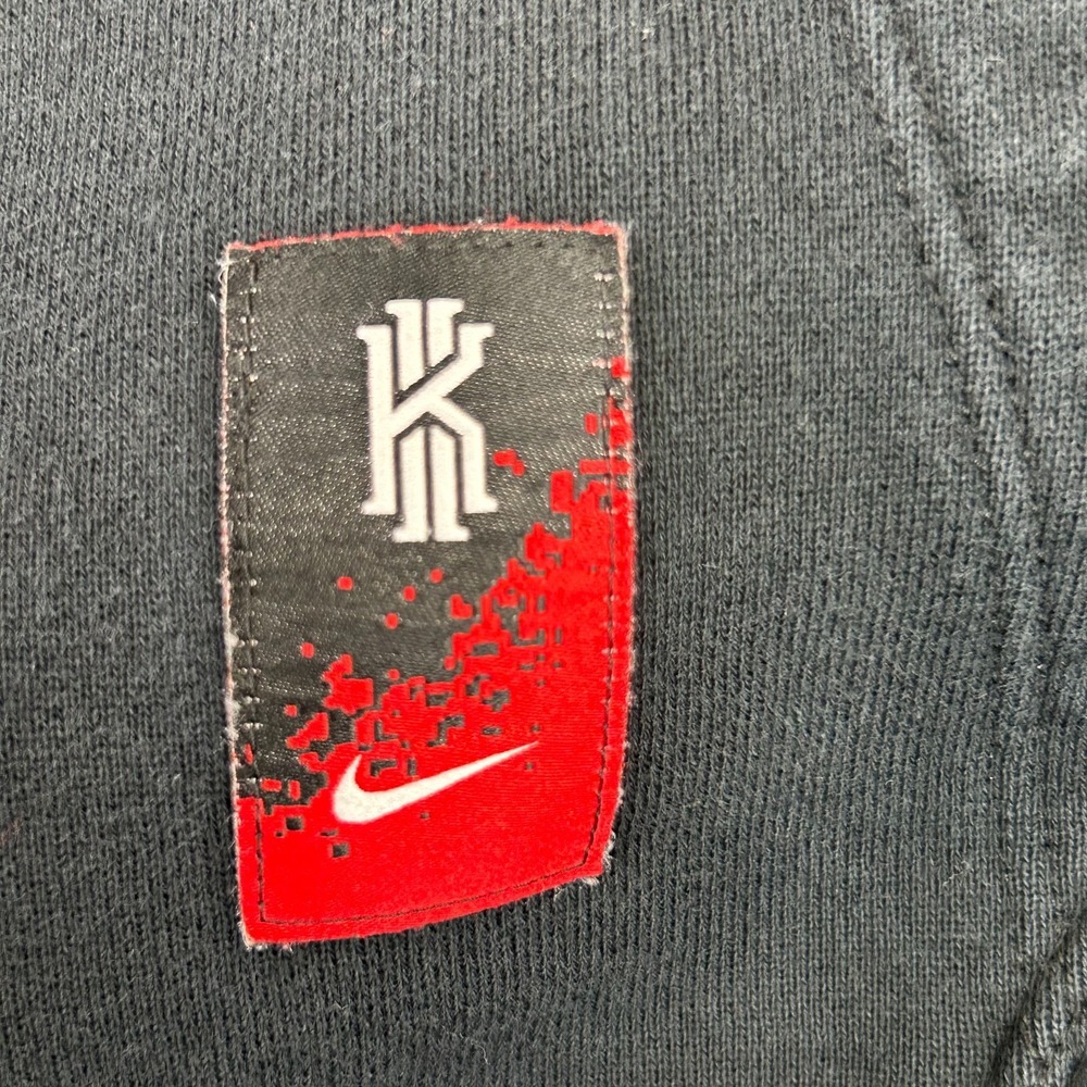 Nike Kyrie Irving Hoodie Mens XL Black Just Do It Fleece Lined Cotton Outdoor - Picture 5 of 16